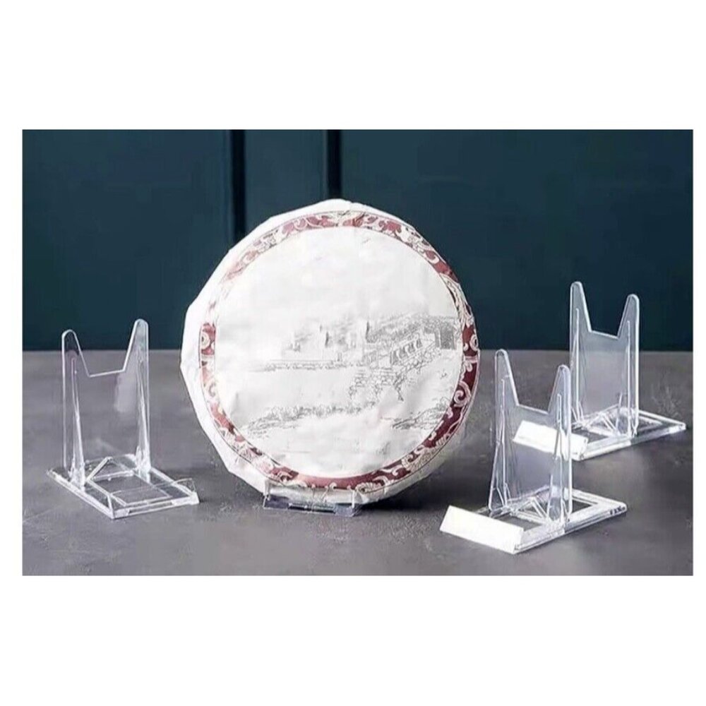 Acrylic Display Stands, 10pcs Acrylic Plate Stands for Display, Plastic Clear...